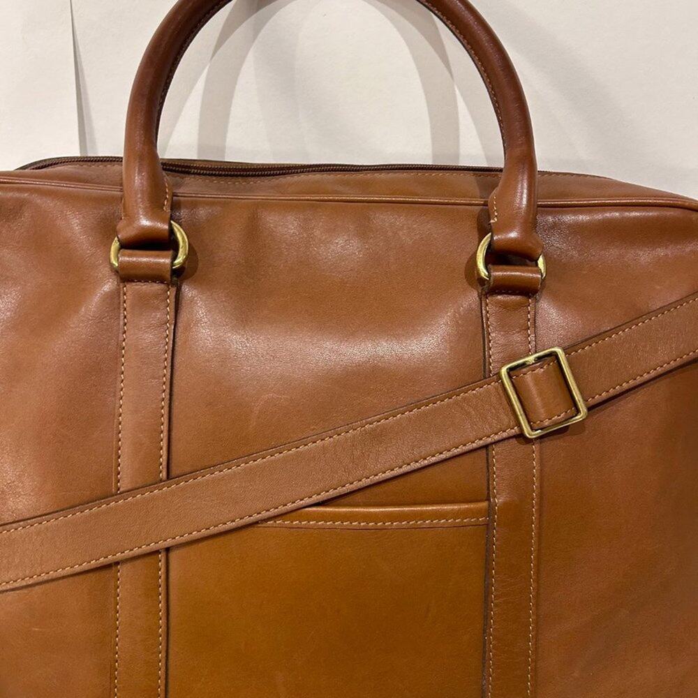Vintage Ghurka Marley Hodgson Madison No. 105 Leather Briefcase USA 1994 - Picture 11 of 16